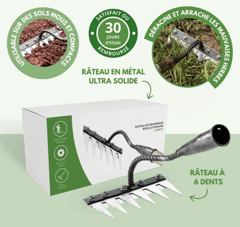 Râteau Titan™ | Passion Verte- Désherbage rapide et précis