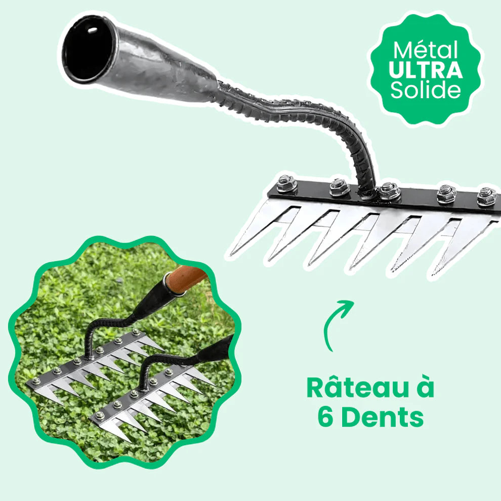 Râteau Titan™ | Passion Verte- Désherbage rapide et précis