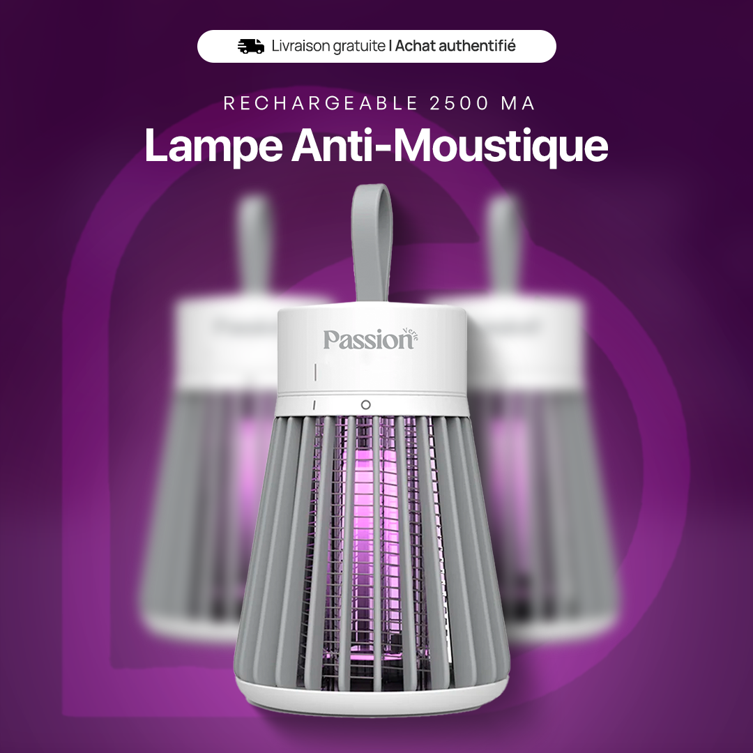 Lampe Anti-Moustique Rechargeable 2500 mA