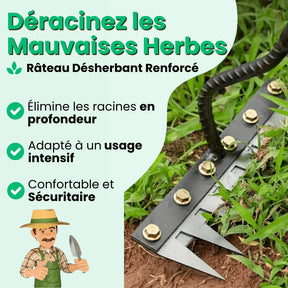 Râteau Titan™ | Passion Verte- Désherbage rapide et précis