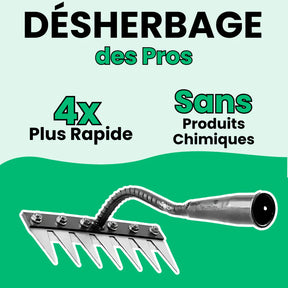Râteau Titan™ | Passion Verte- Désherbage rapide et précis